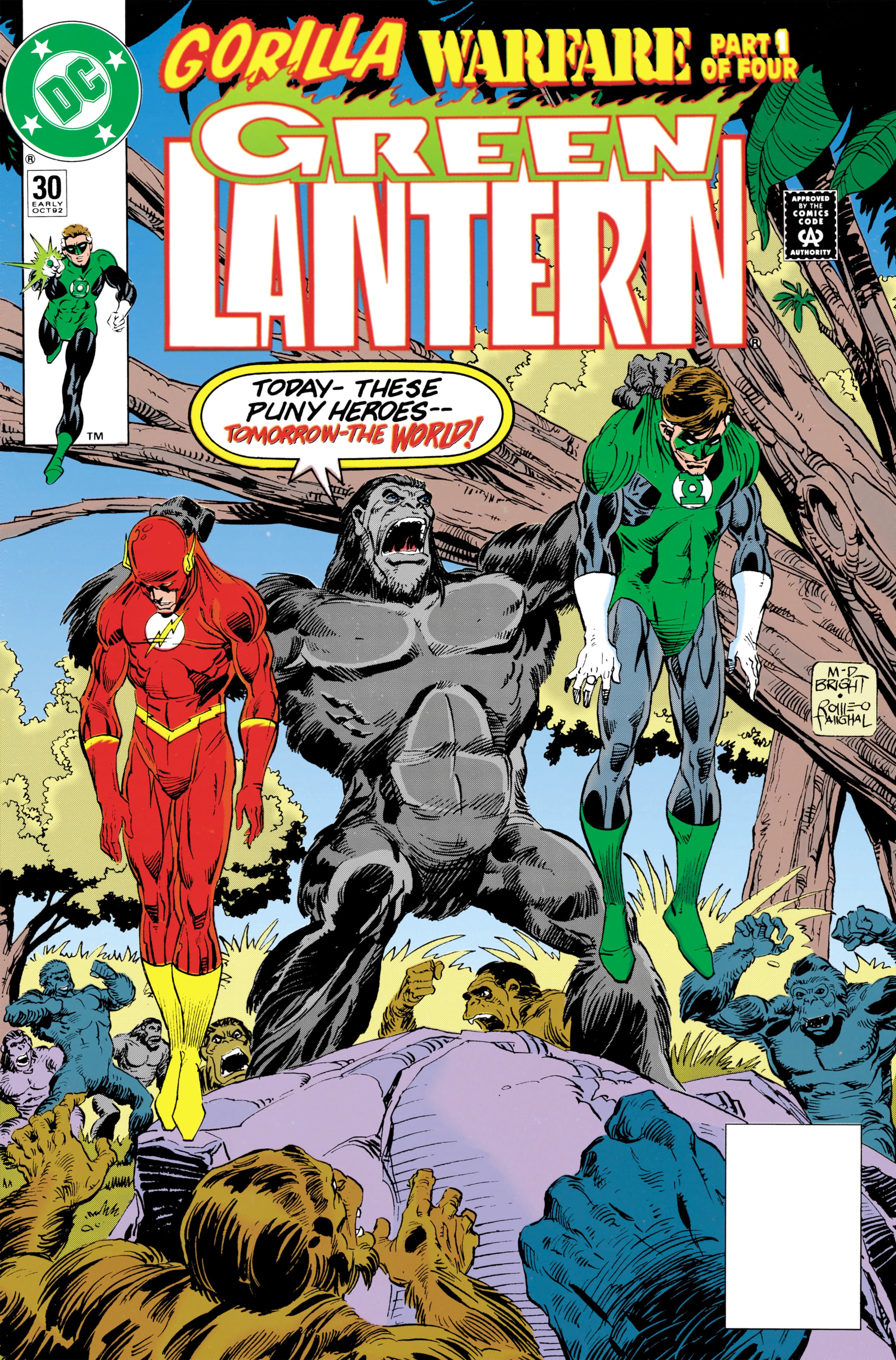 Green Lantern #30 cover