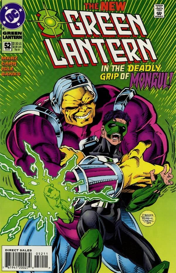 Green Lantern #52 cover