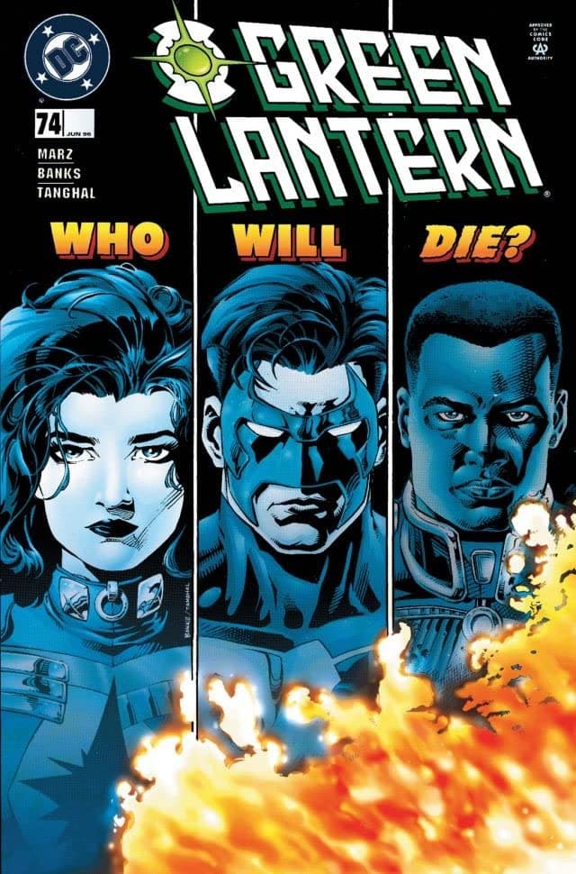 Green Lantern #74 cover