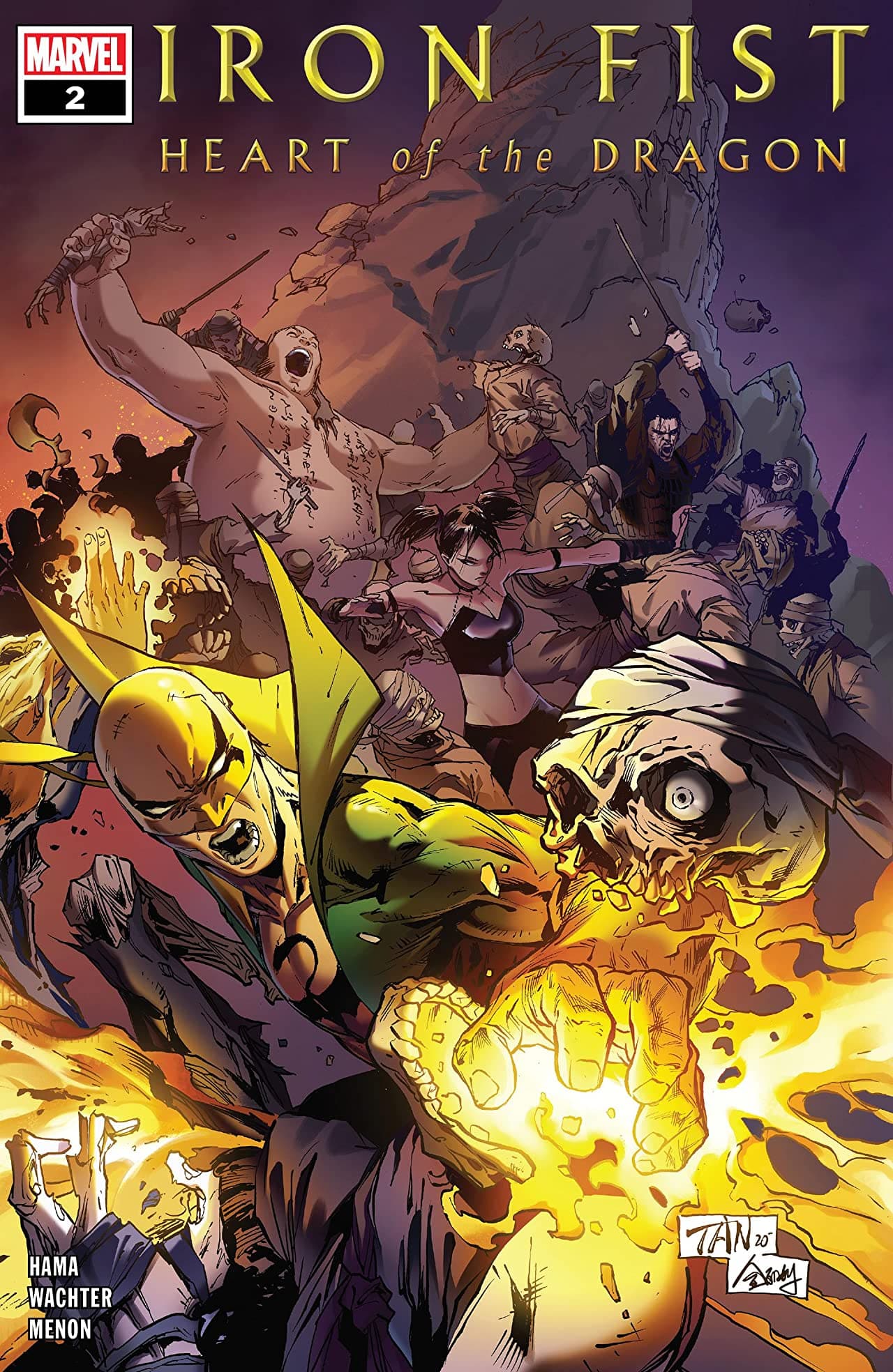 Iron Fist: Heart of the Dragon #2 cover