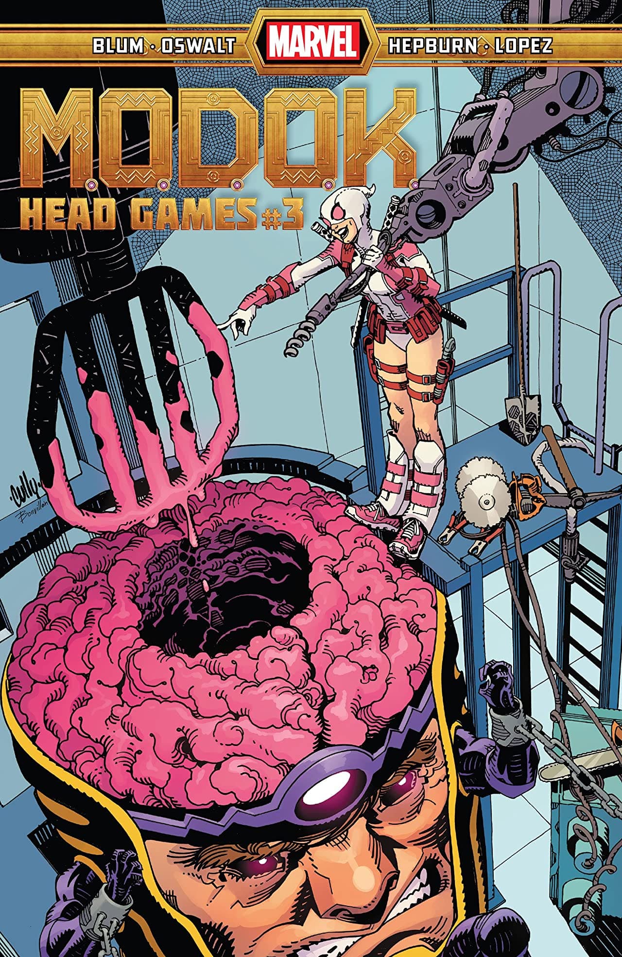 M.O.D.O.K.: Head Games #3 cover