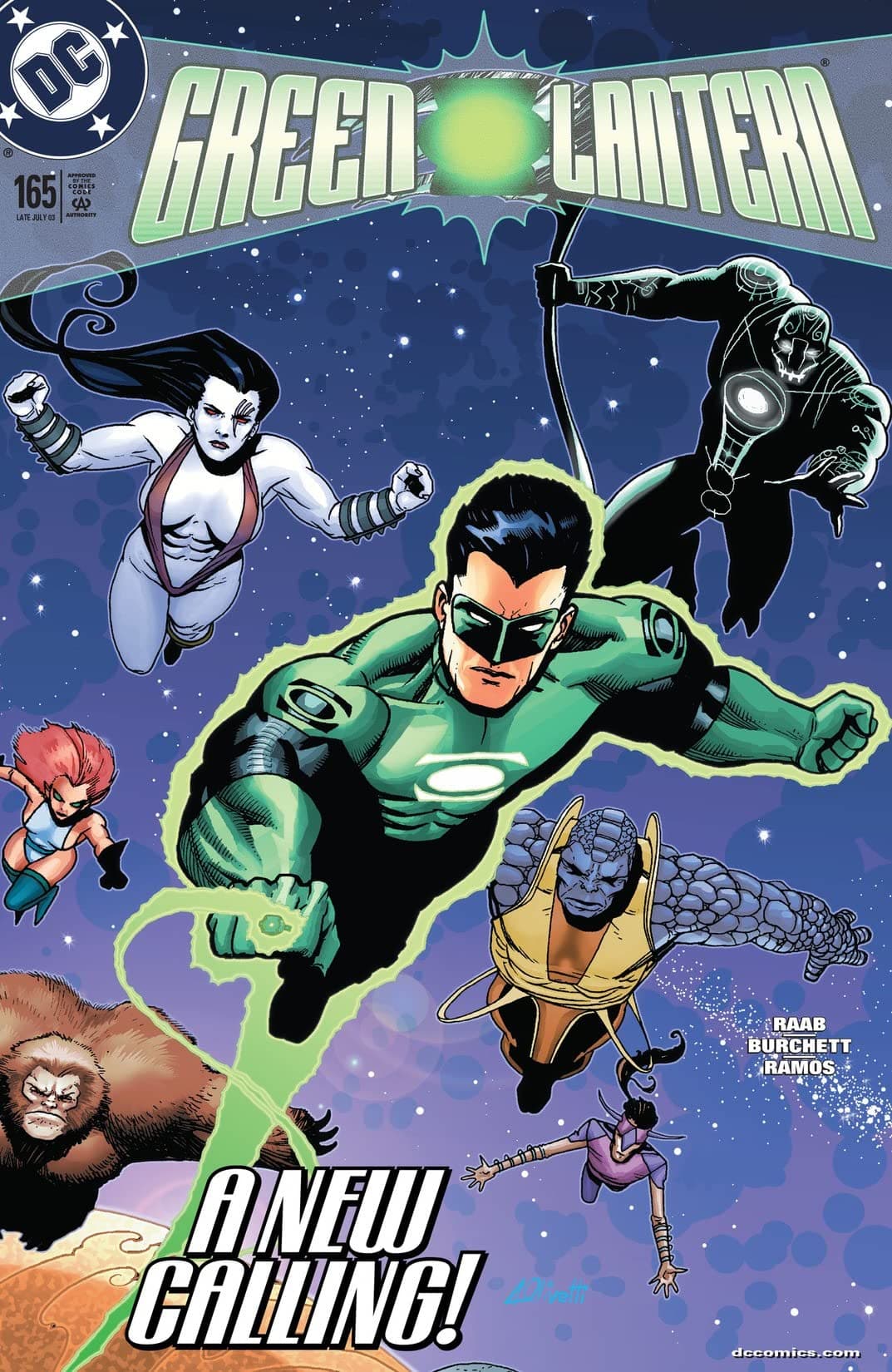 Green Lantern #165 cover