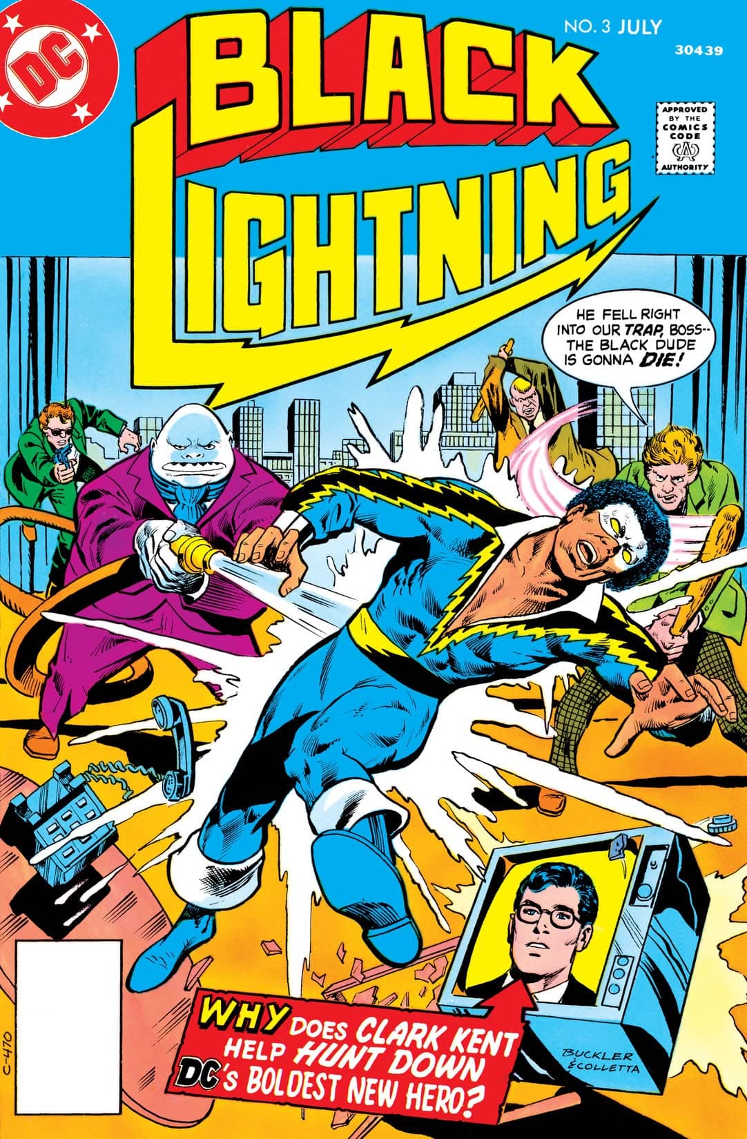 Black Lightning #3 cover