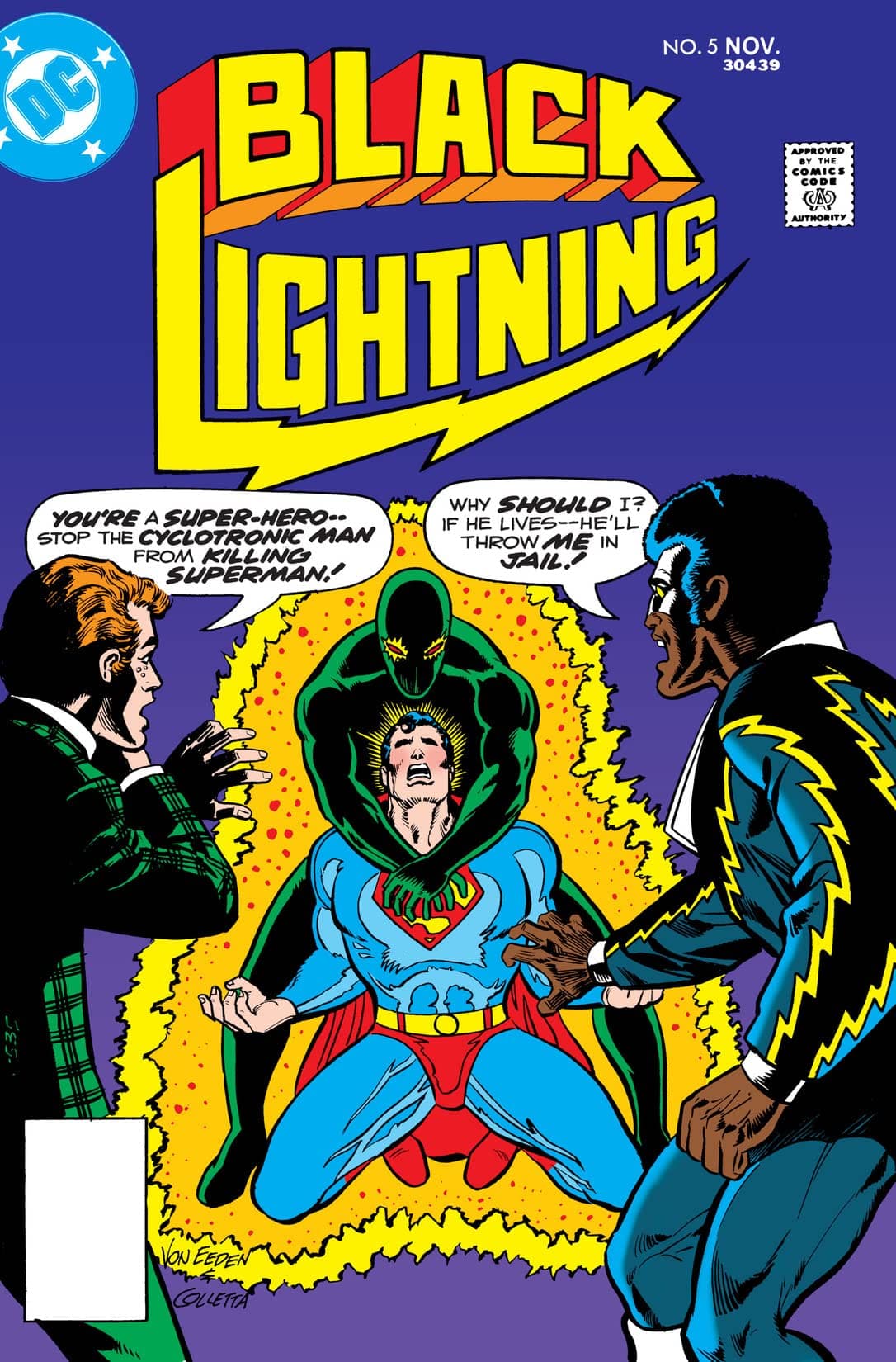 Black Lightning #5 cover
