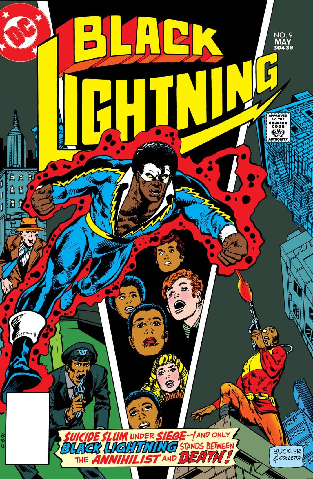 Black Lightning #9 cover