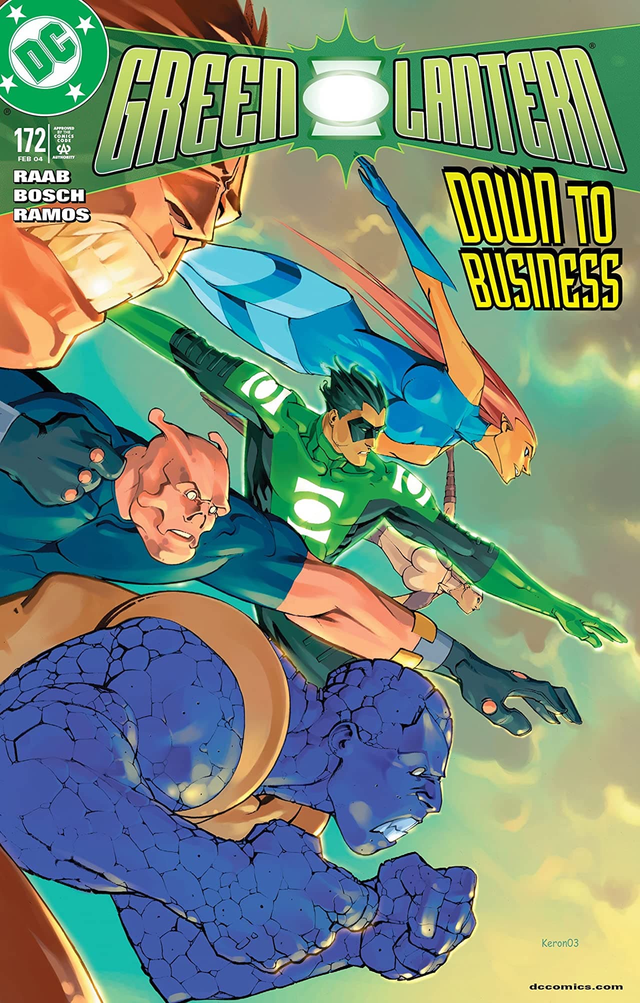 Green Lantern #172 cover