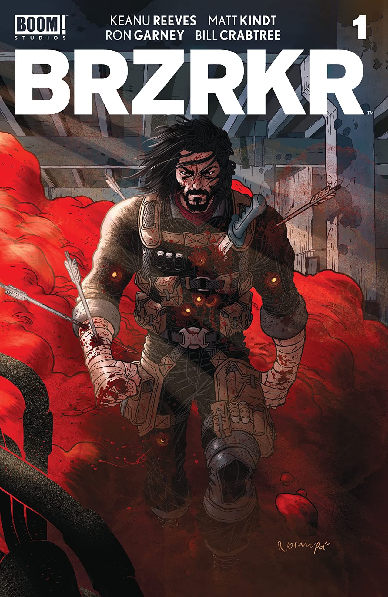 Brzrkr #1 cover