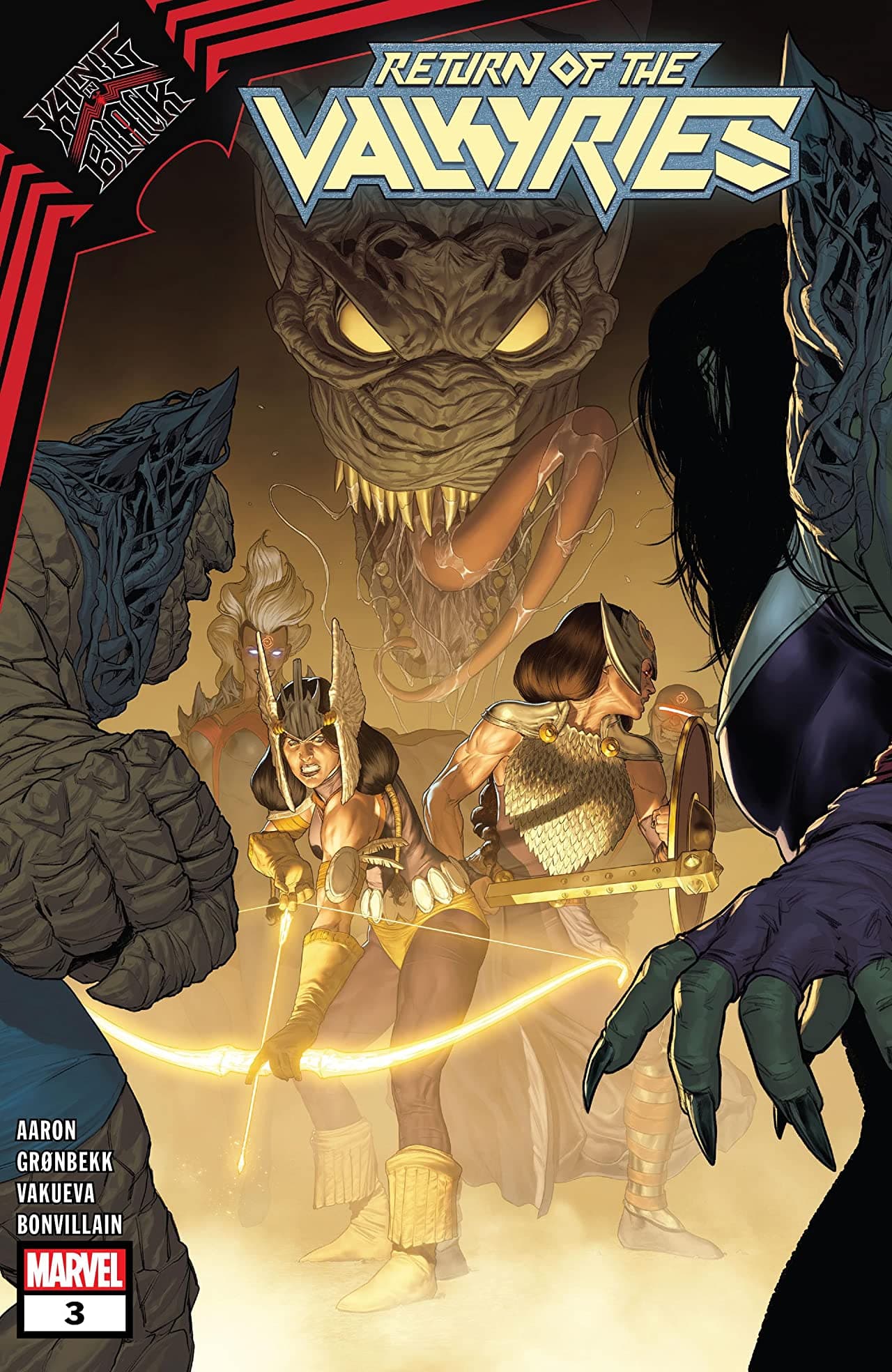 King In Black: Return of the Valkyries #3 cover