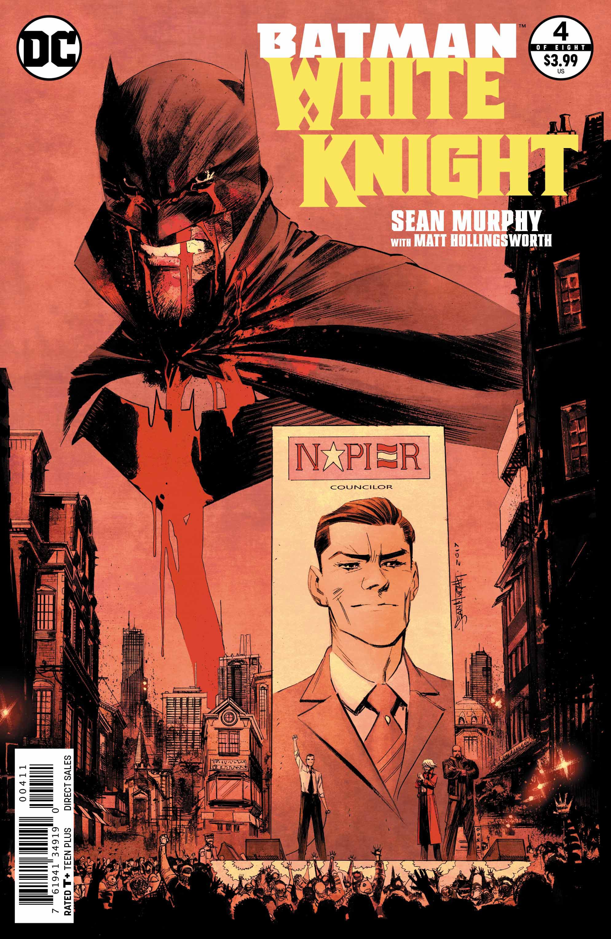 Batman: White Knight #4 cover