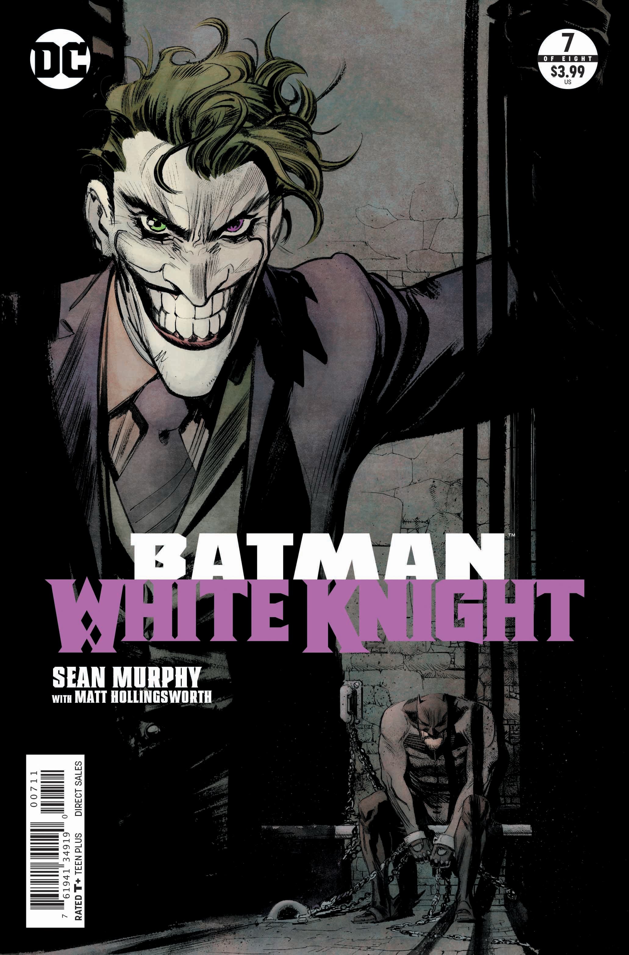 Batman: White Knight #7 cover