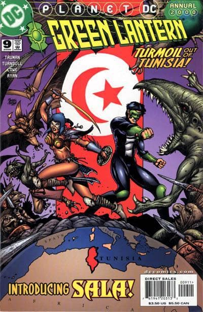 Green Lantern Annual #9 cover
