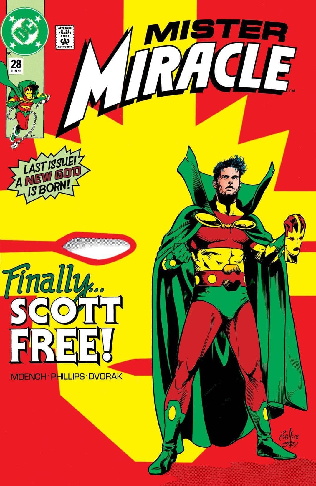 Mister Miracle #28 cover