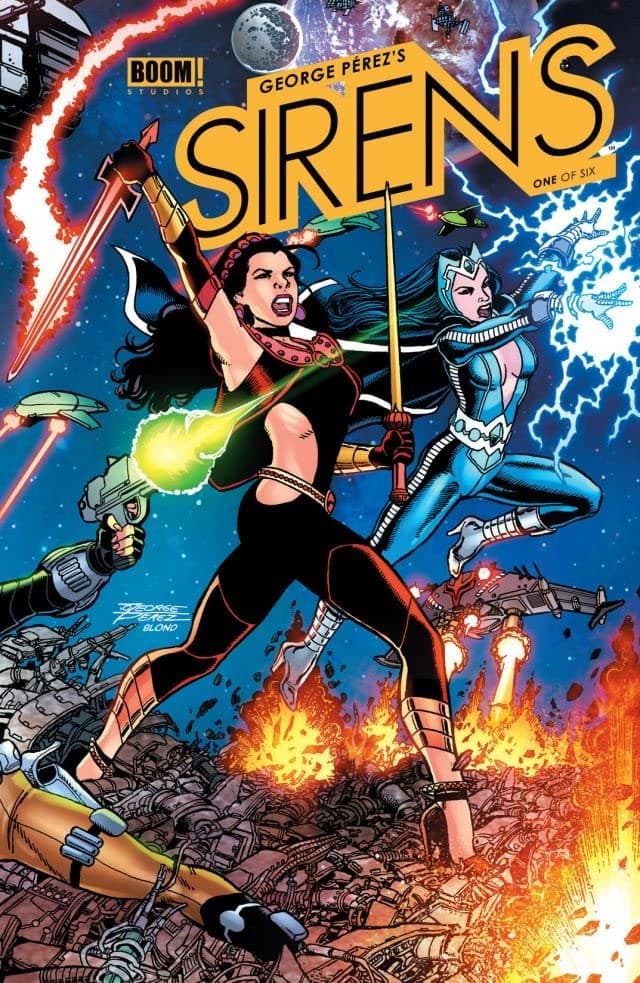 George Pérez's Sirens #1 cover
