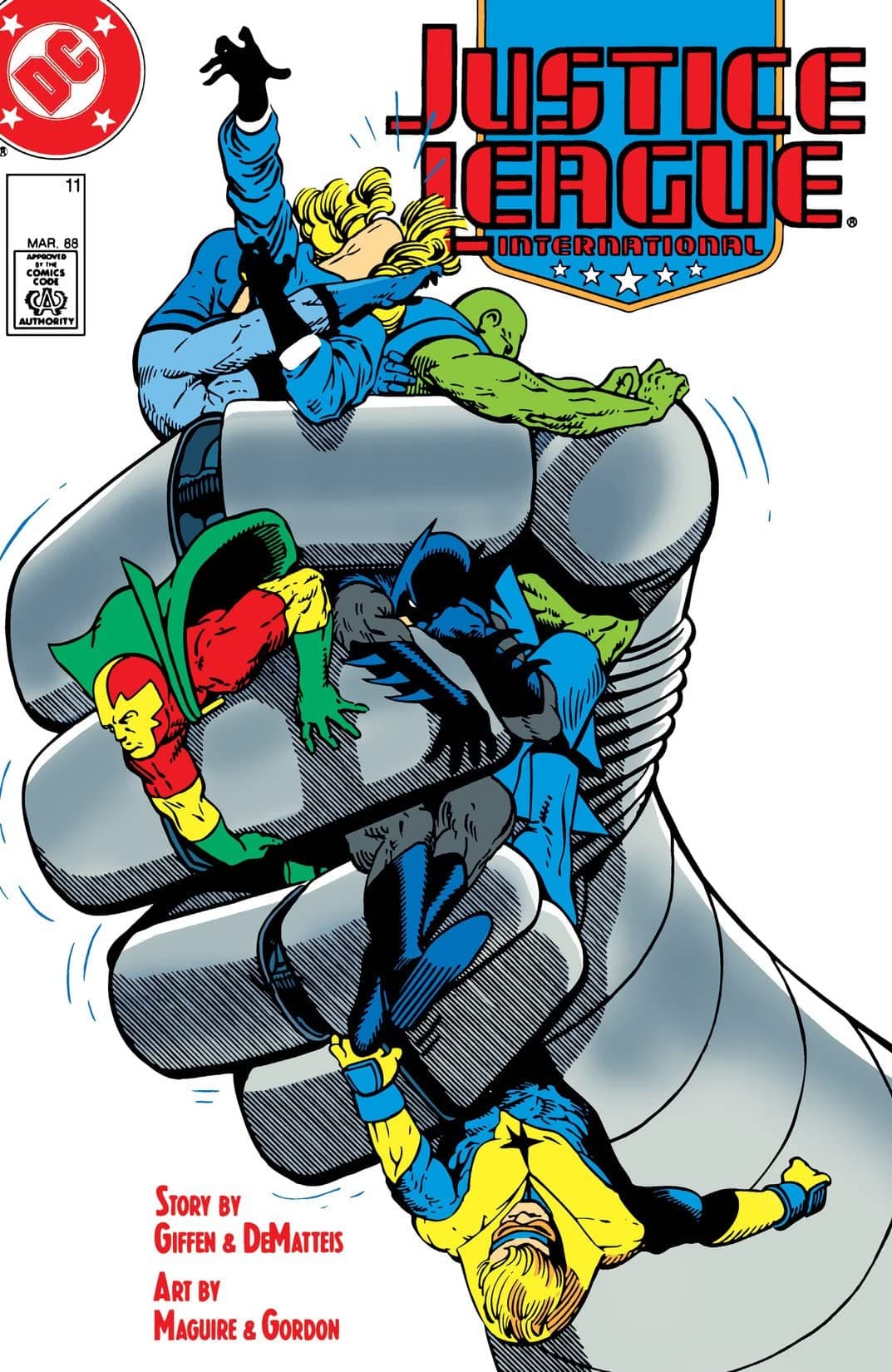 Justice League International #11 cover