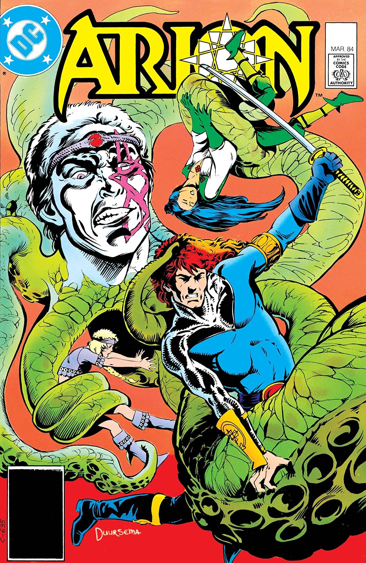 Arion, Lord of Atlantis #17 cover