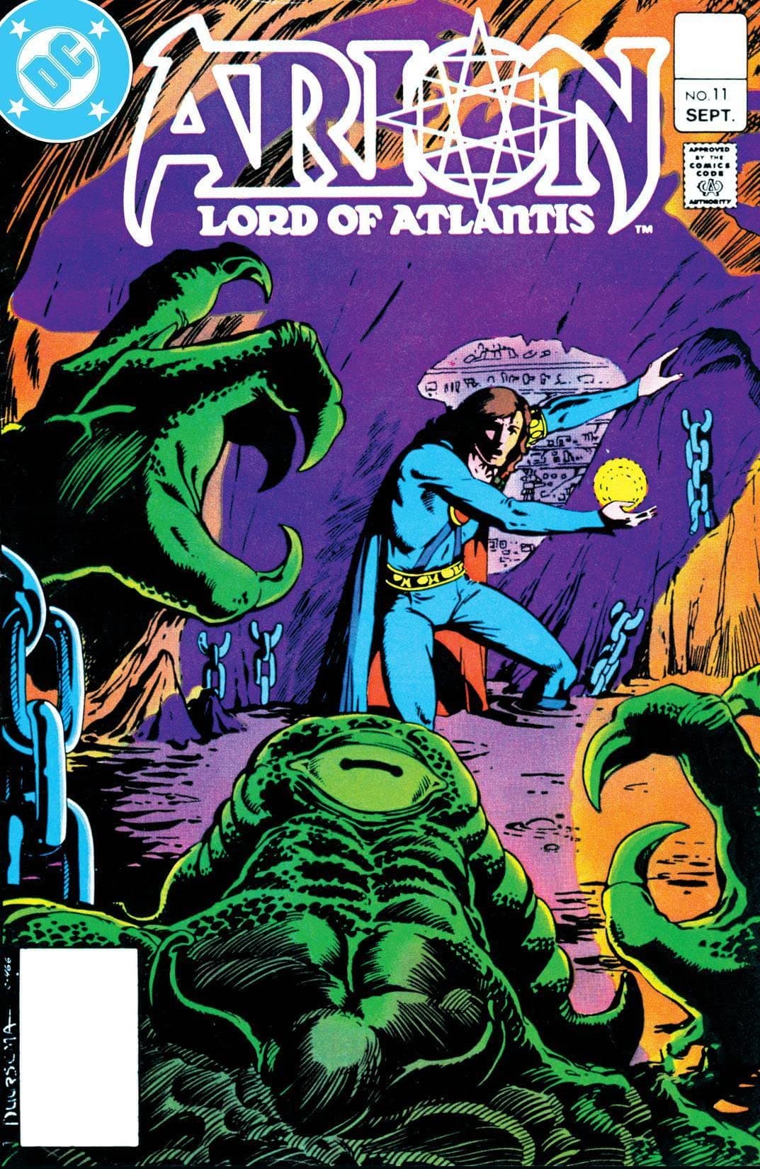 Arion, Lord of Atlantis #11 cover