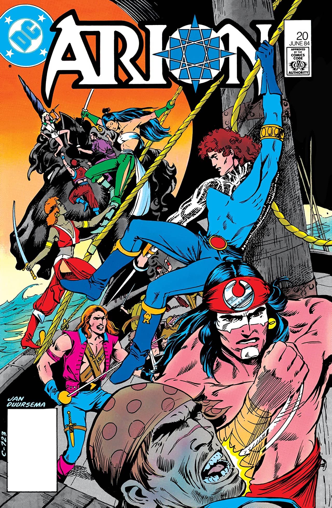 Arion, Lord of Atlantis #20 cover