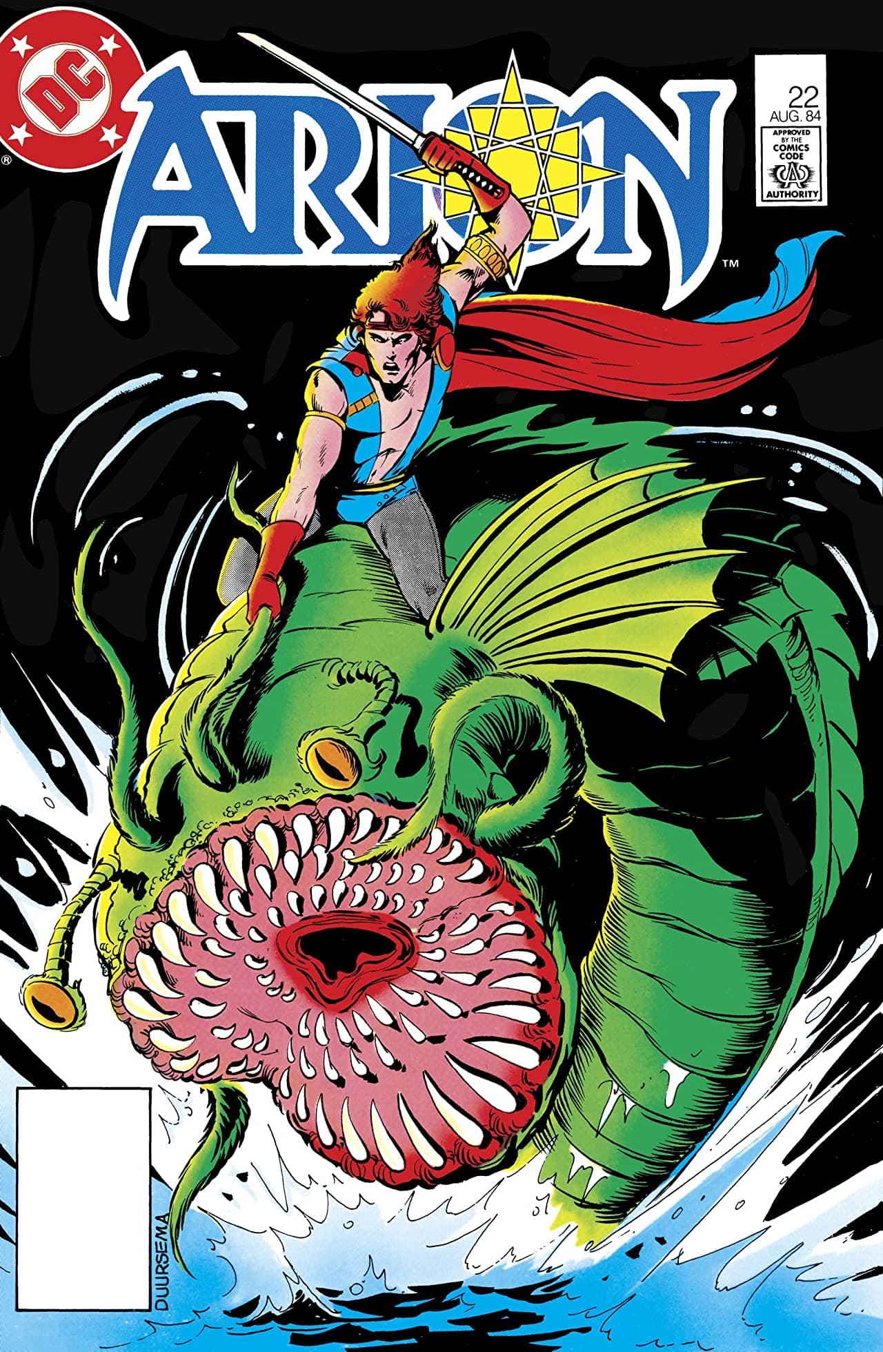 Arion, Lord of Atlantis #22 cover