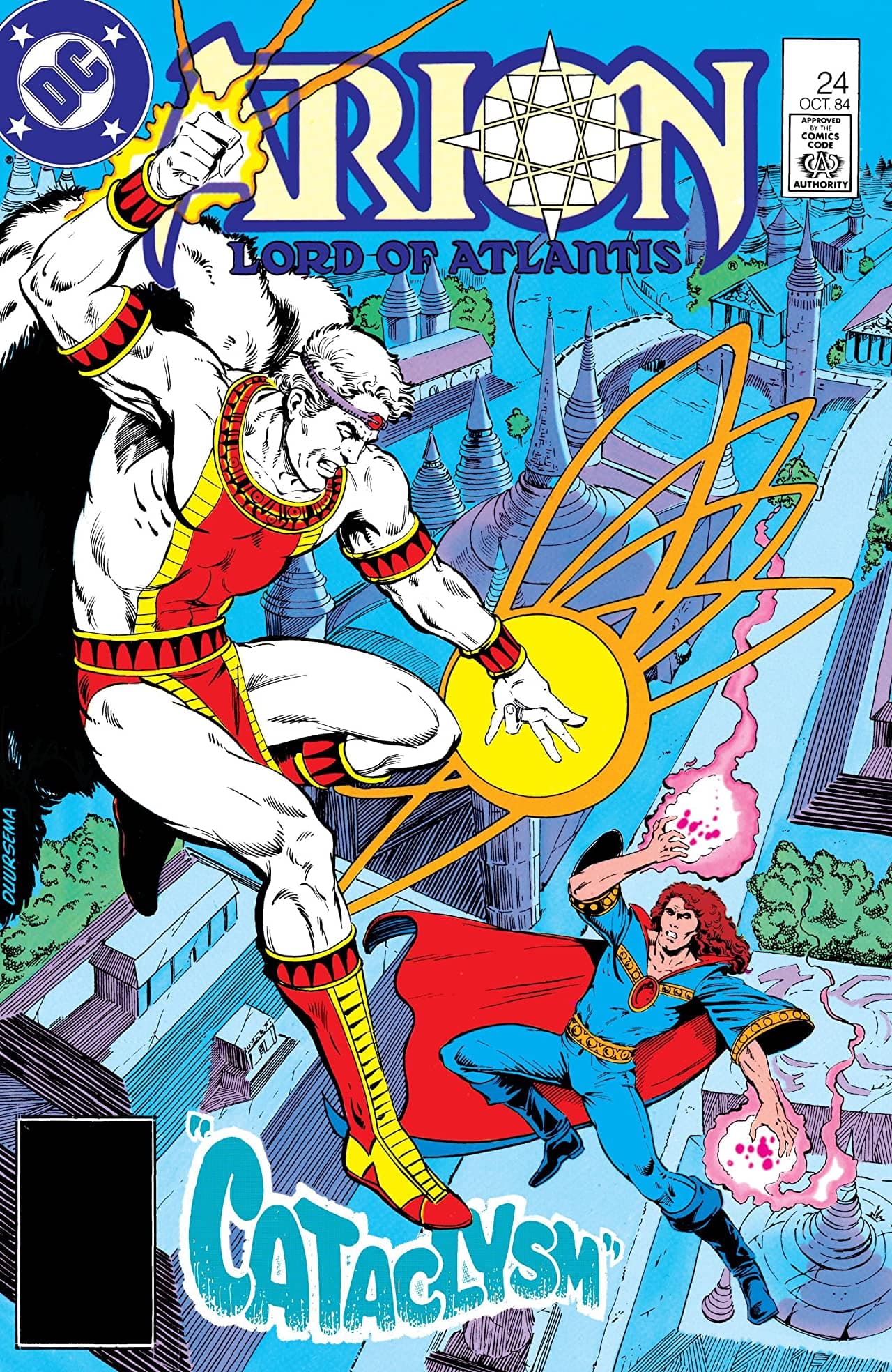 Arion, Lord of Atlantis #24 cover