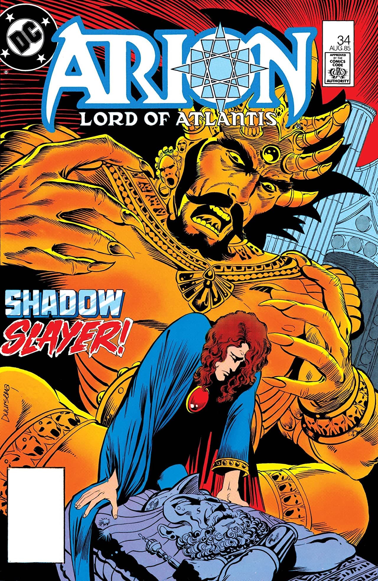 Arion, Lord of Atlantis #34 cover
