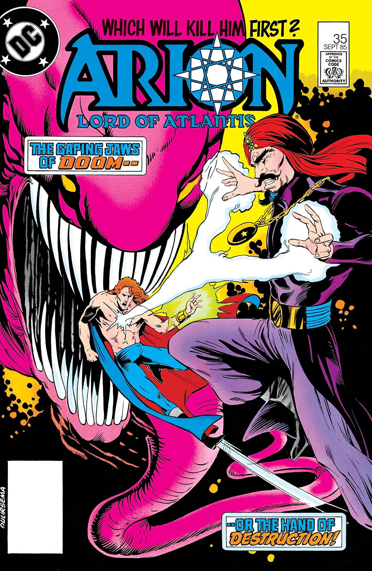 Arion, Lord of Atlantis #35 cover