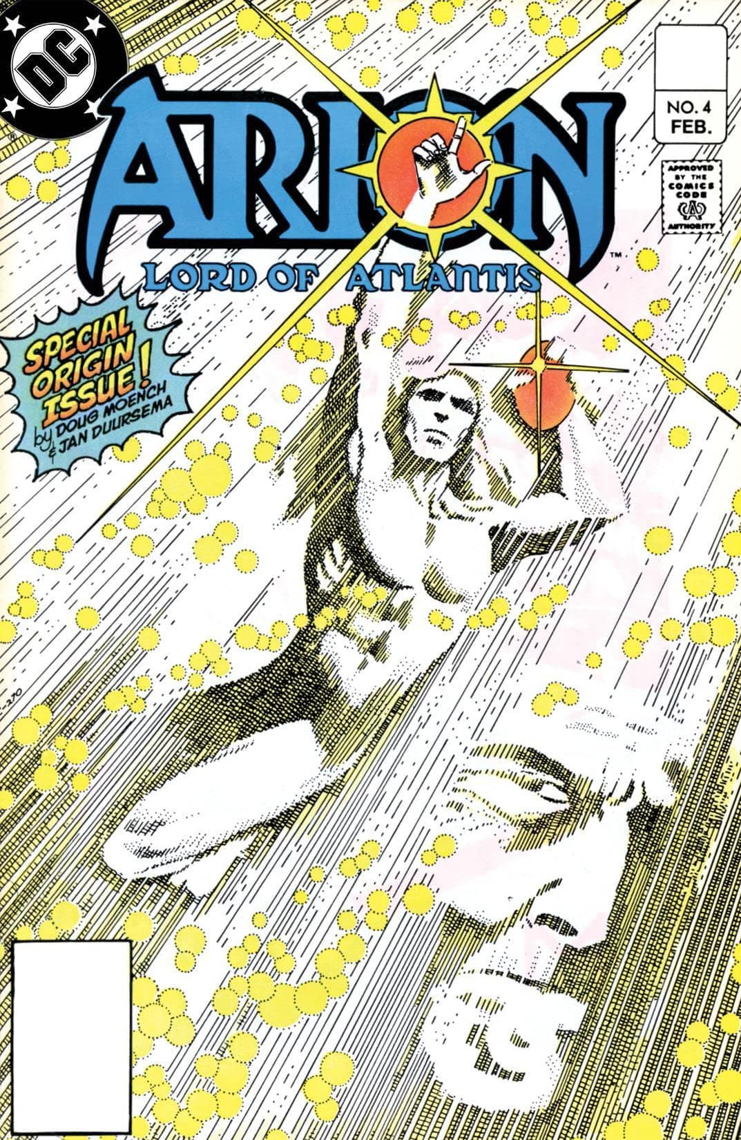 Arion, Lord of Atlantis #4 cover