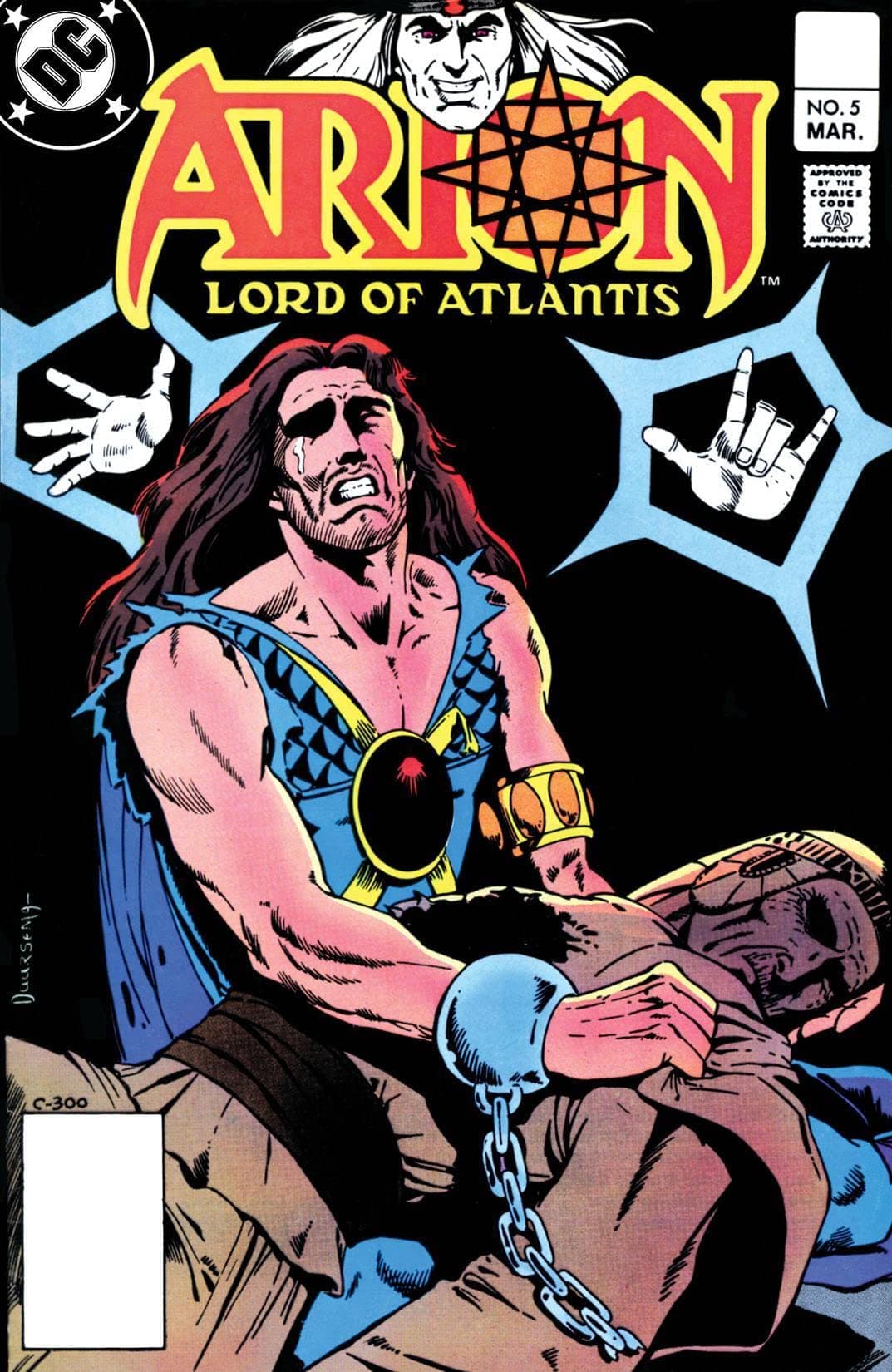 Arion, Lord of Atlantis #5 cover