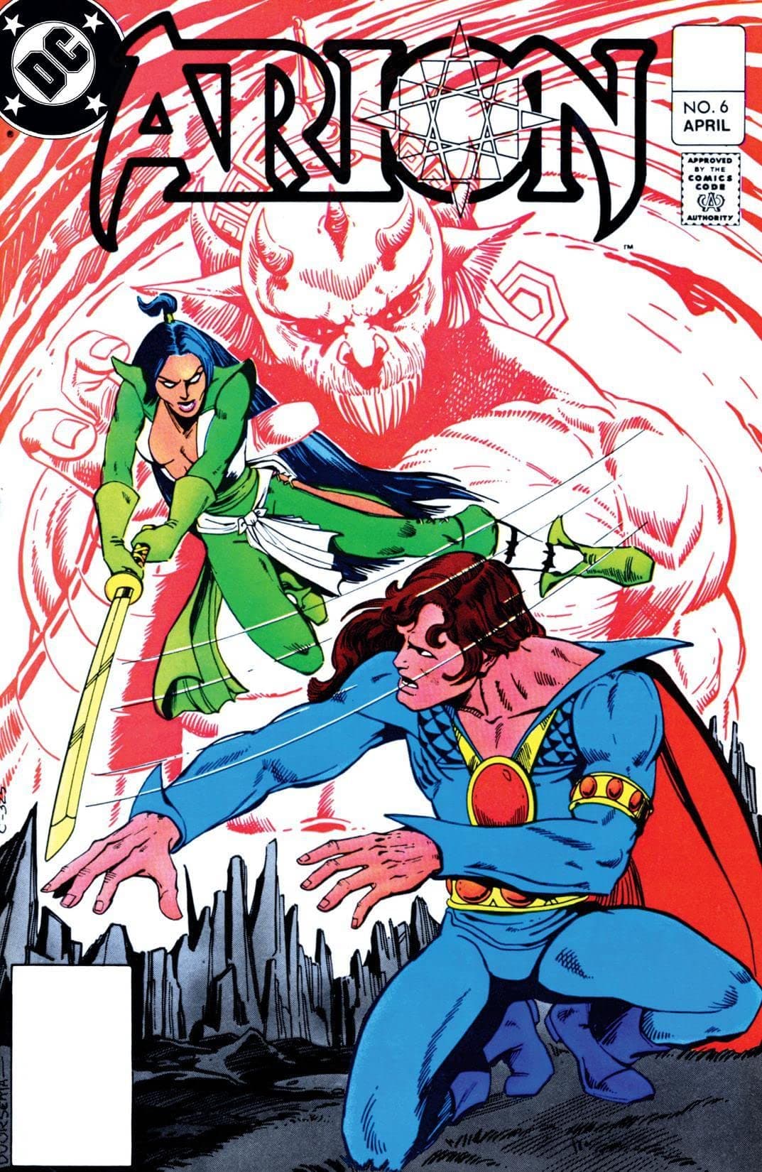 Arion, Lord of Atlantis #6 cover