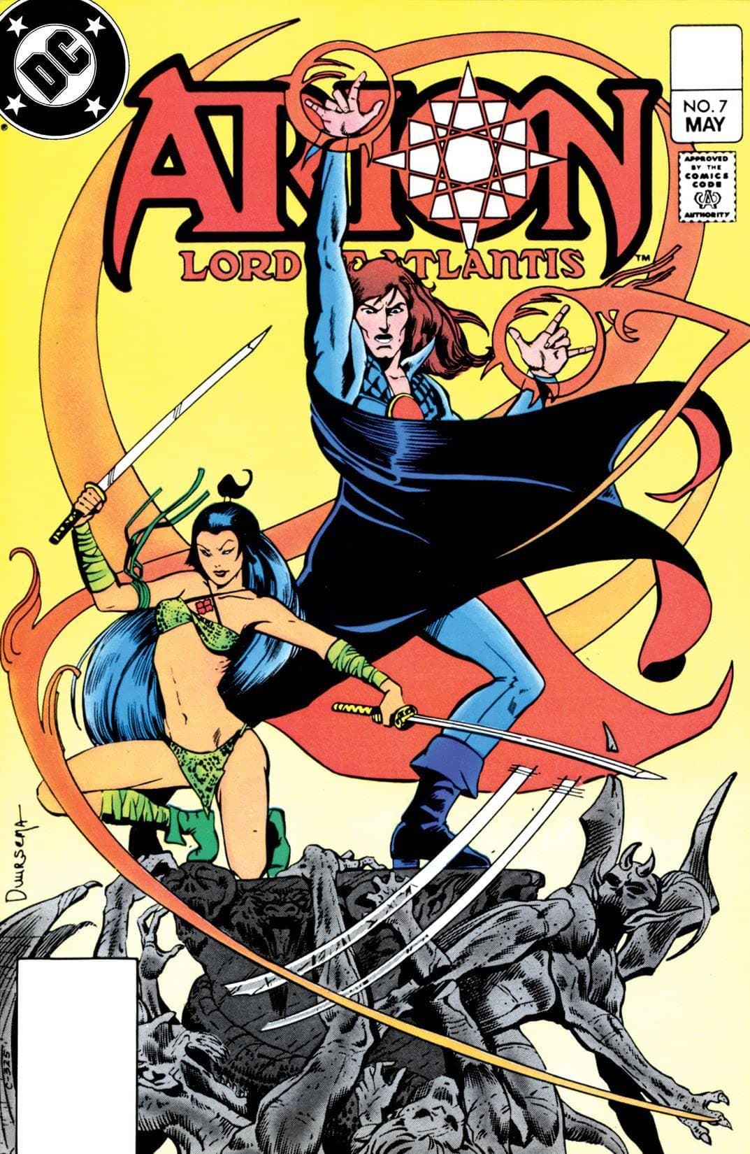 Arion, Lord of Atlantis #7 cover