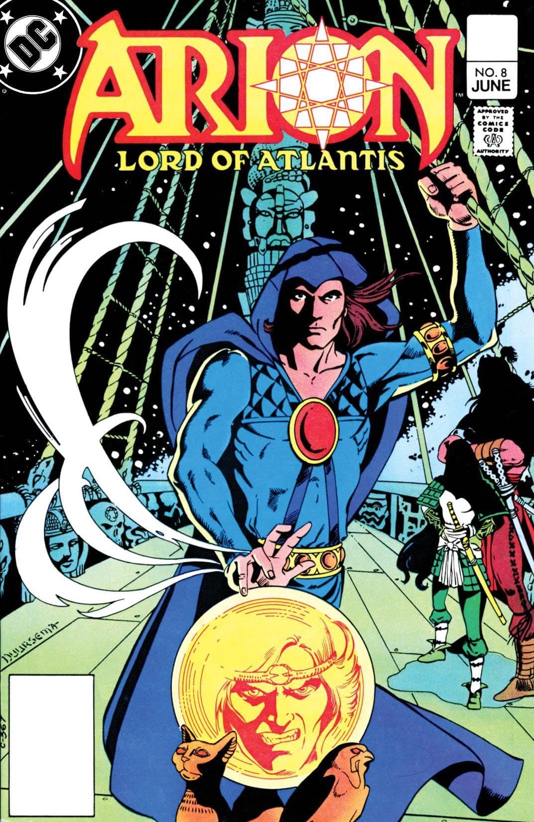 Arion, Lord of Atlantis #8 cover