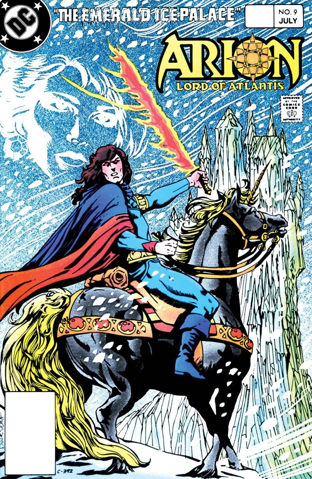 Arion, Lord of Atlantis #9 cover