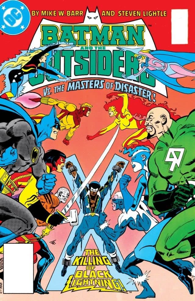 Batman and the Outsiders #10 cover
