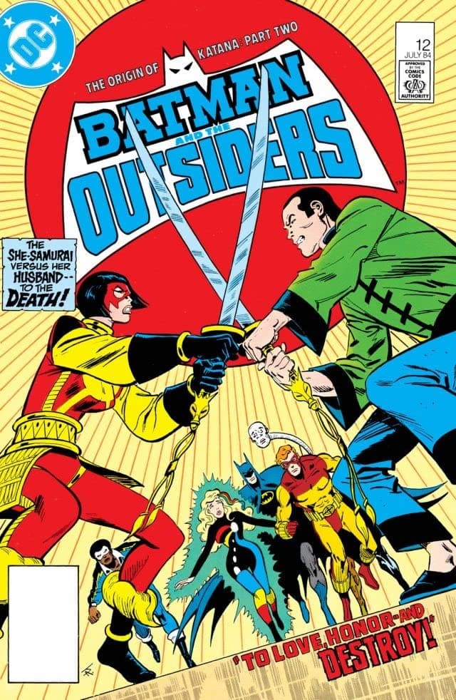 Batman and the Outsiders #12 cover