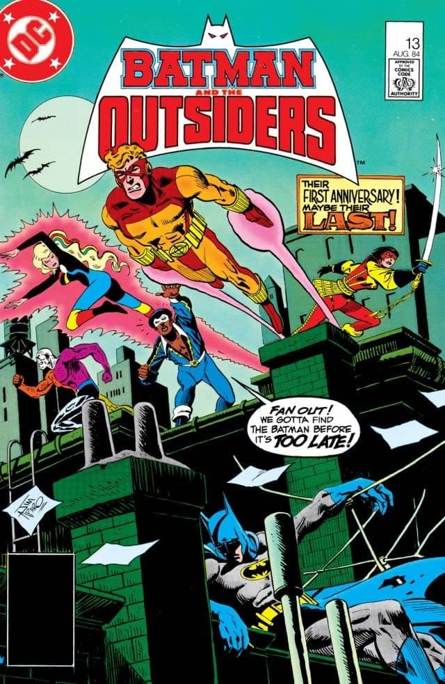 Batman and the Outsiders #13 cover