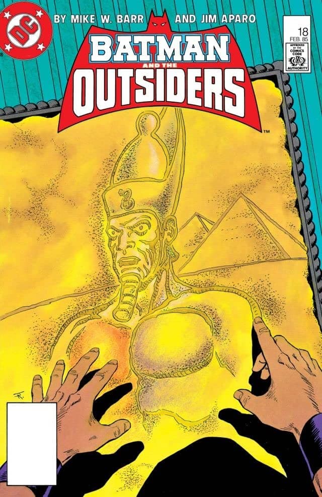 Batman and the Outsiders #18 cover