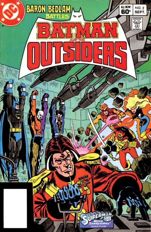 Batman and the Outsiders #2 cover