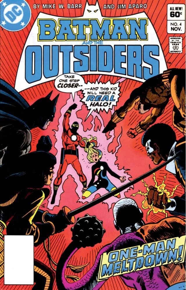Batman and the Outsiders #4 cover