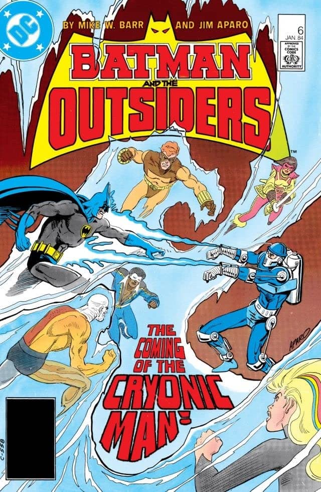 Batman and the Outsiders #6 cover