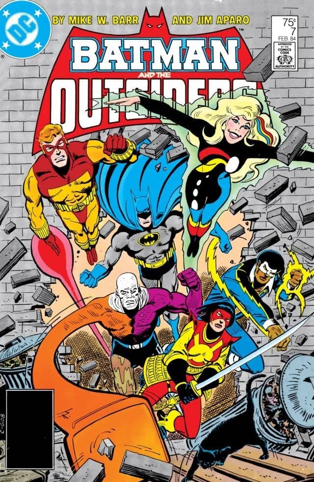Batman and the Outsiders #7 cover
