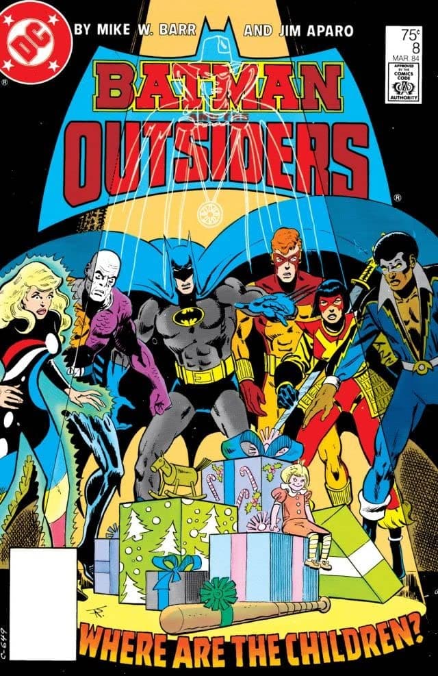 Batman and the Outsiders #8 cover