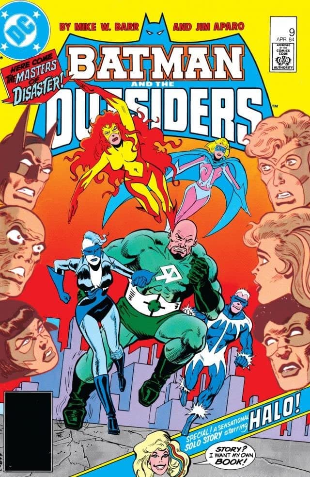 Batman and the Outsiders #9 cover