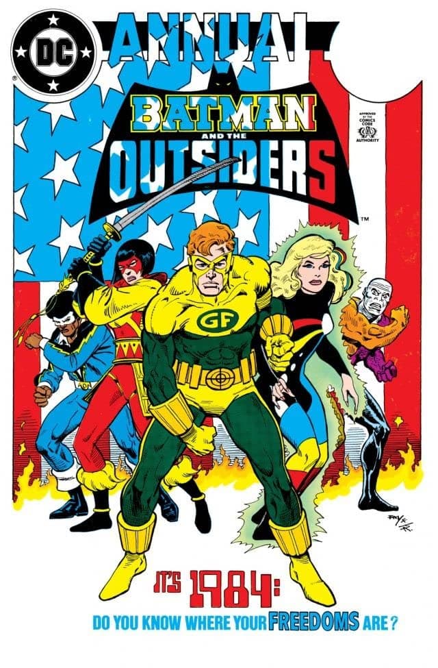 Batman and the Outsiders Annual #1 cover