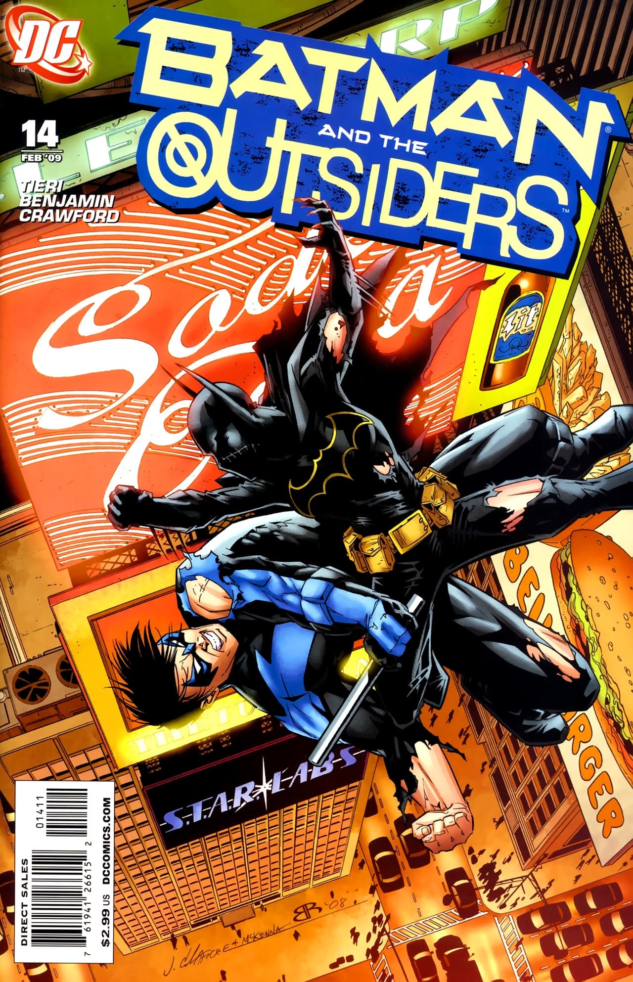 Batman and the Outsiders #14 cover