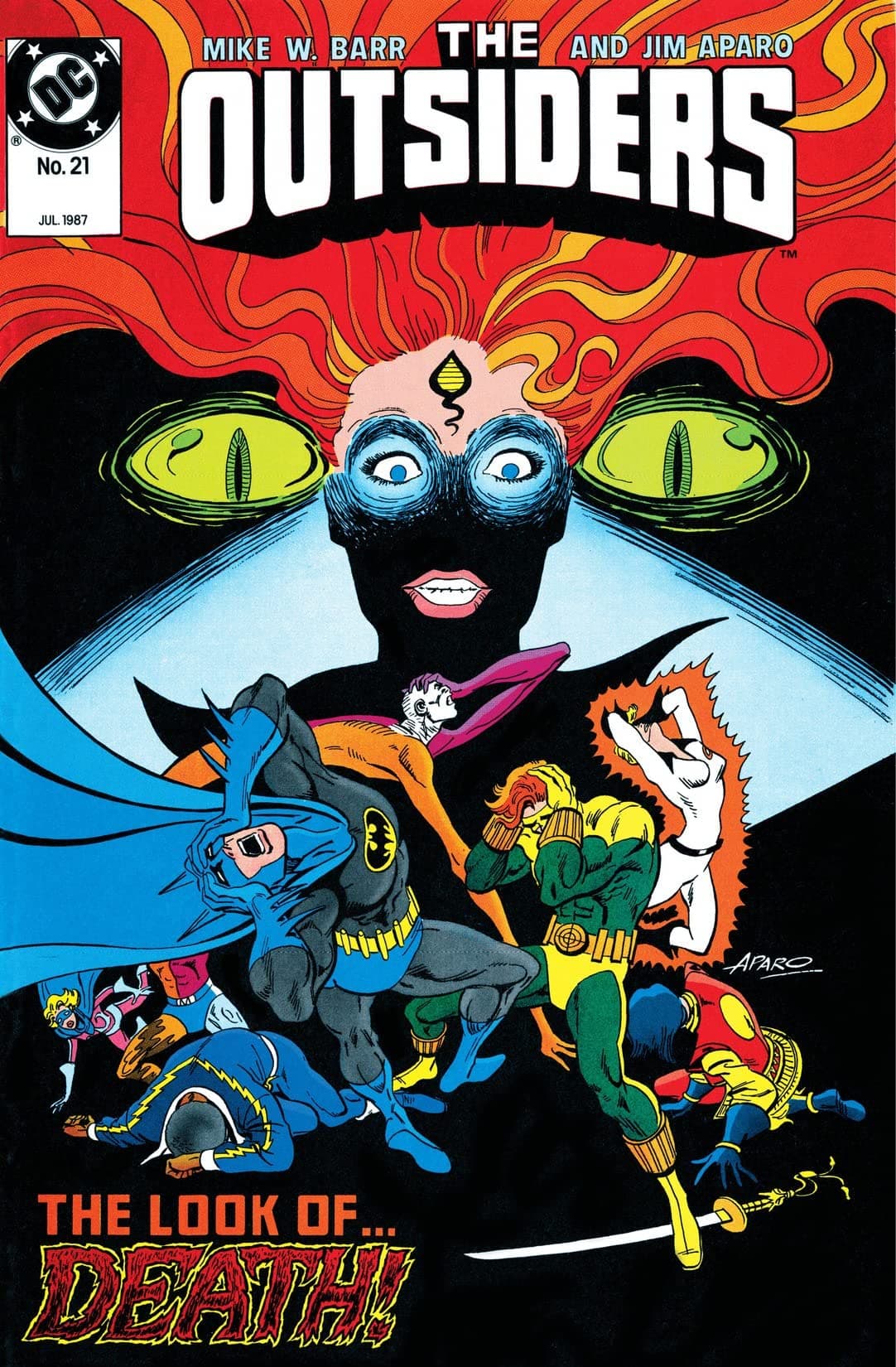 The Outsiders #21 cover