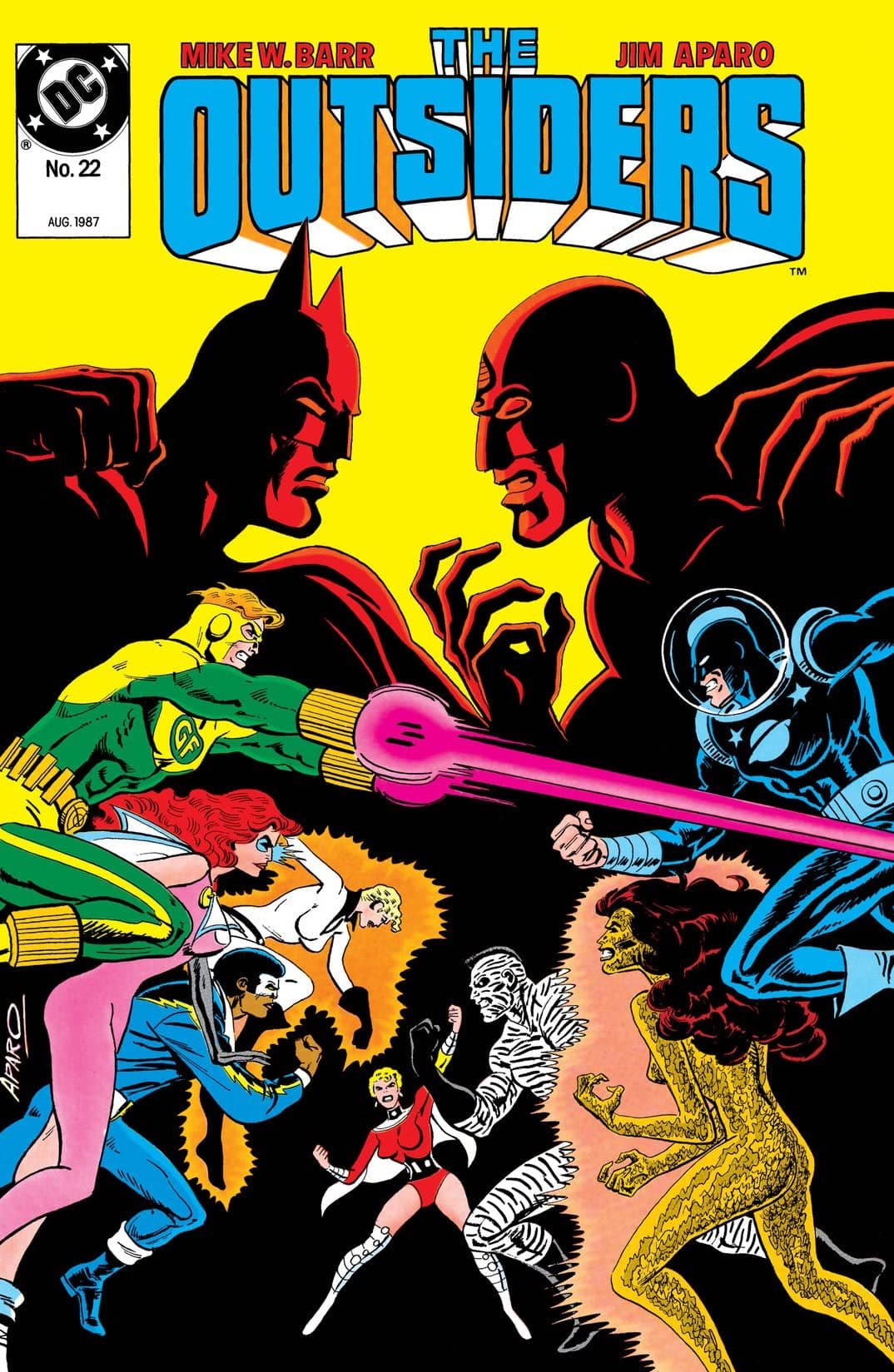The Outsiders #22 cover