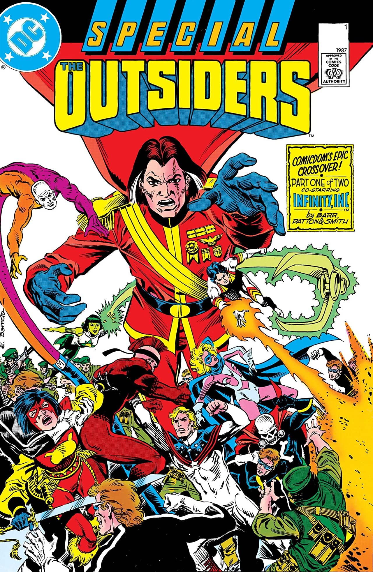 The Outsiders Special cover — © DC Comics