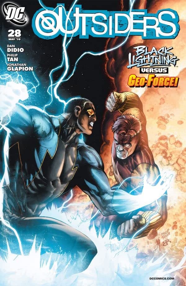The Outsiders #28 cover