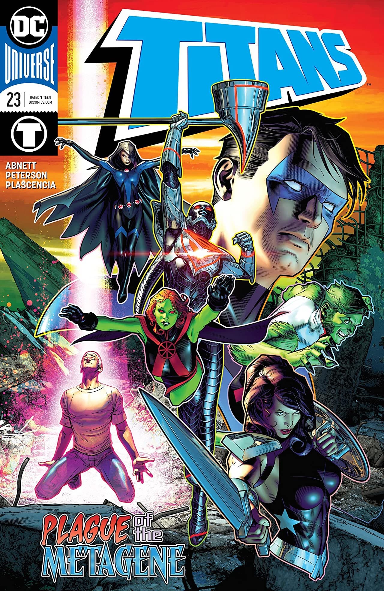 Titans #23 cover