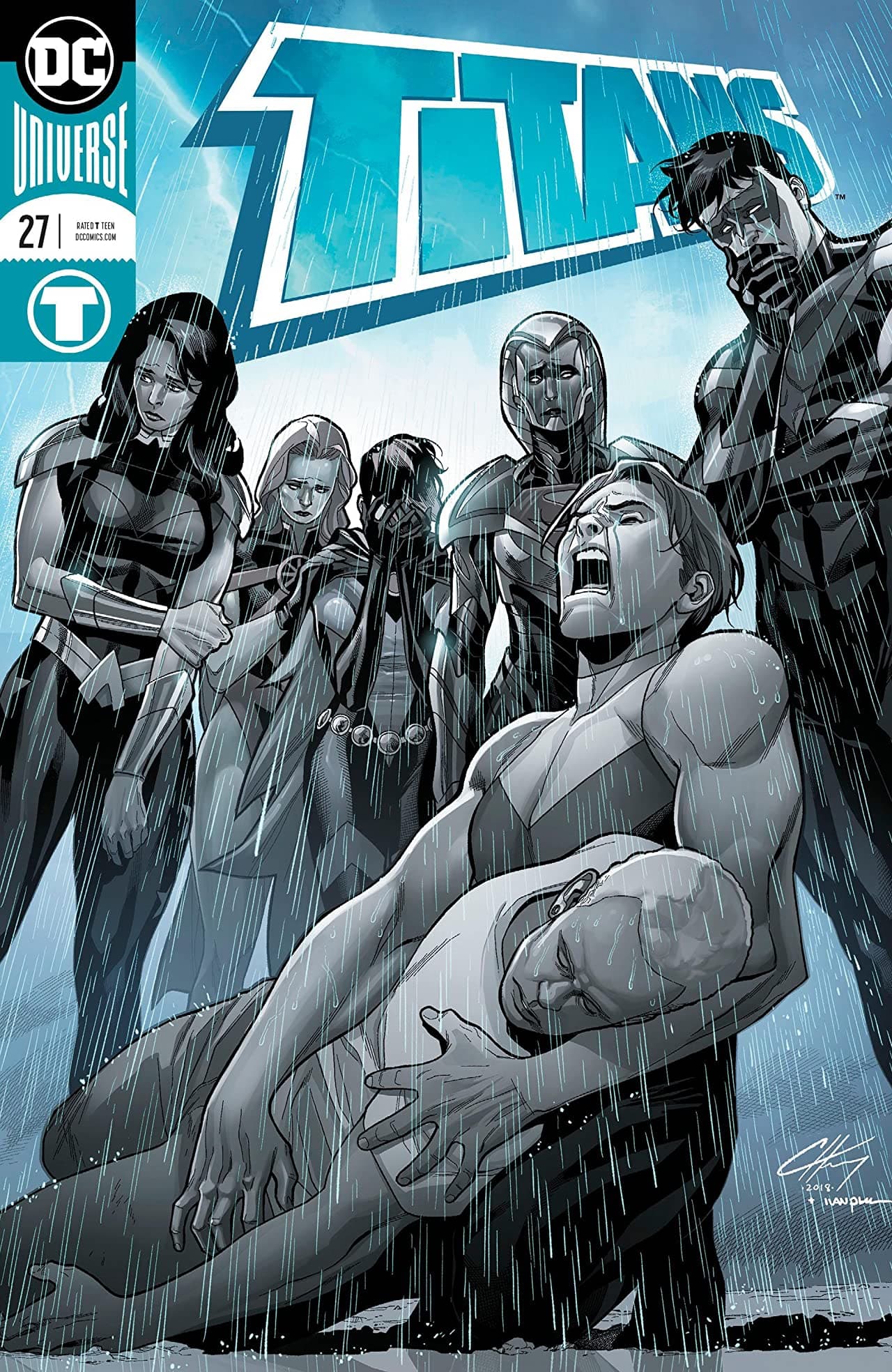 Titans #27 cover