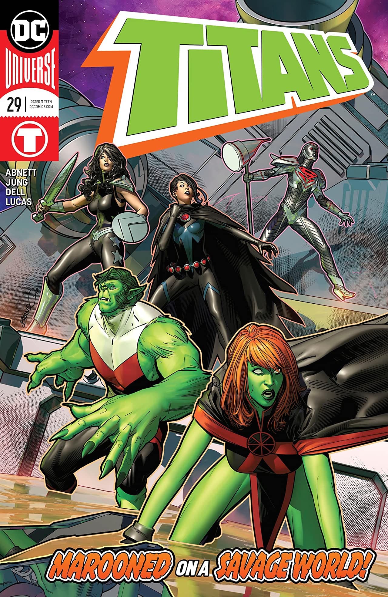 Titans #29 cover